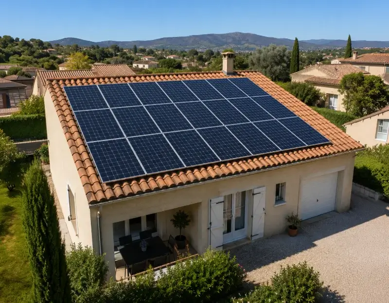 Prime à l'autoconsommation panneaux solaires Grabels — aide financière de l'État